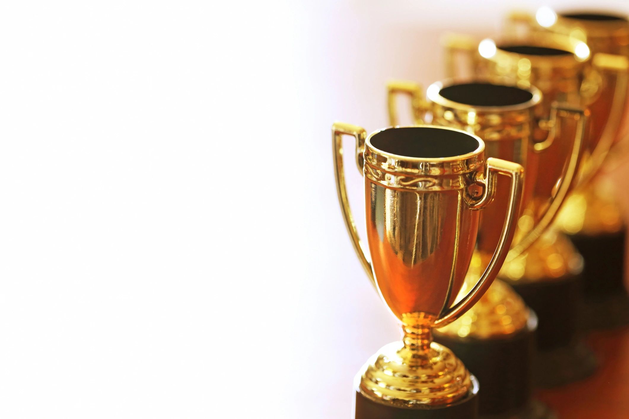 Awards and trophies suitable for engraving